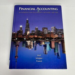 Financial Accounting: An Introduction to Concepts, Methods and Uses - Very GOOD